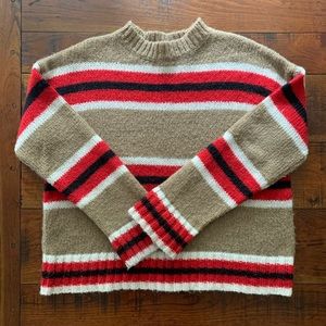 UO Oversized Striped Boyfriend Sweater